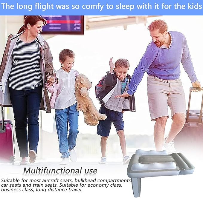 Cama Inflable para Niños Avión ESiiFuu 32x26x20 pulgadas miniatura 5