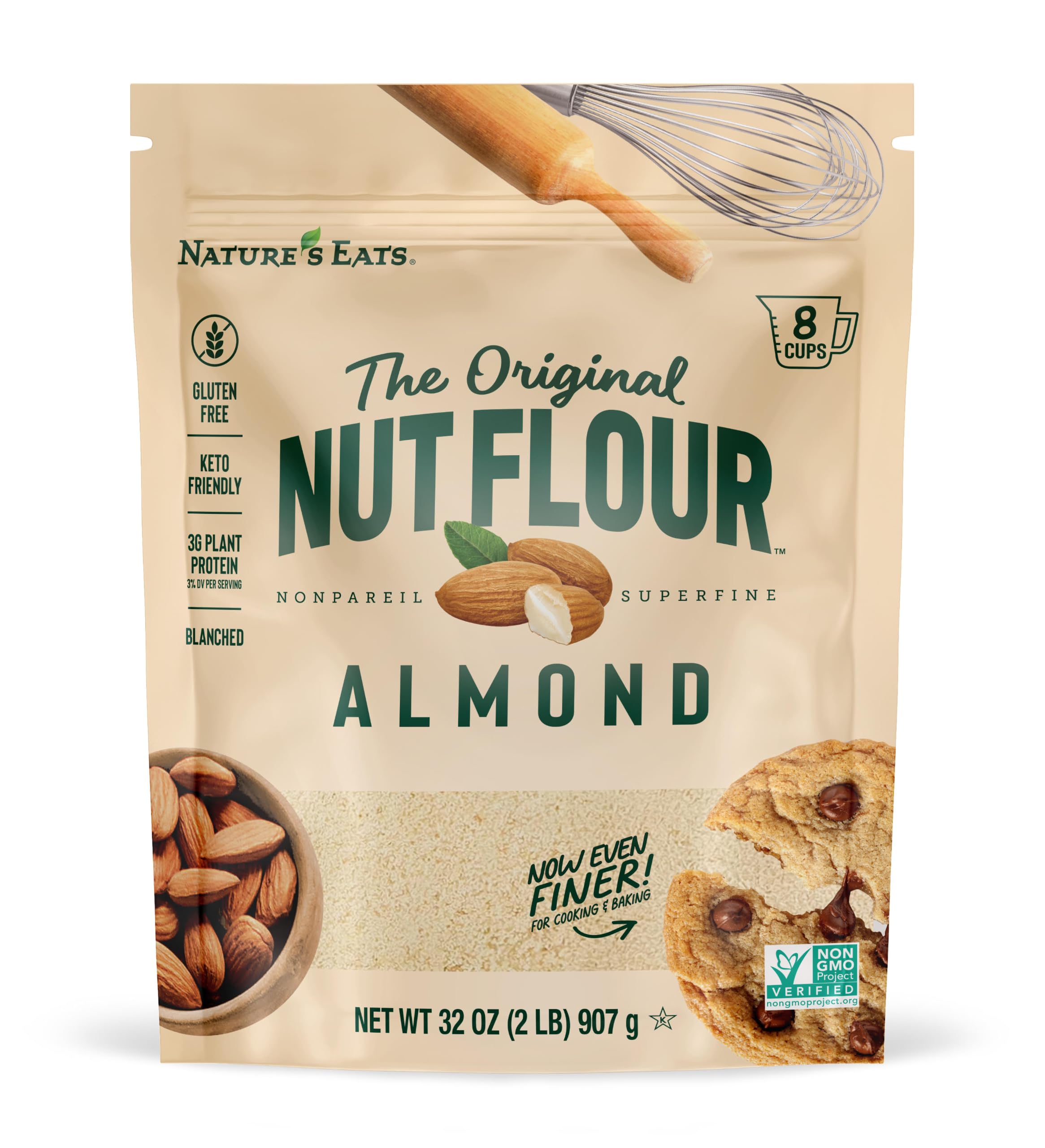 小物 blanc... B0039 - ALMOND / M.GRY Amazon.com : Nature's Eats Blanched Almond Flour, 32 Ounce