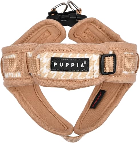 Miniatura 3 de Puppia Arnés para perro tipo X de primavera y verano, beige_egon, talla S