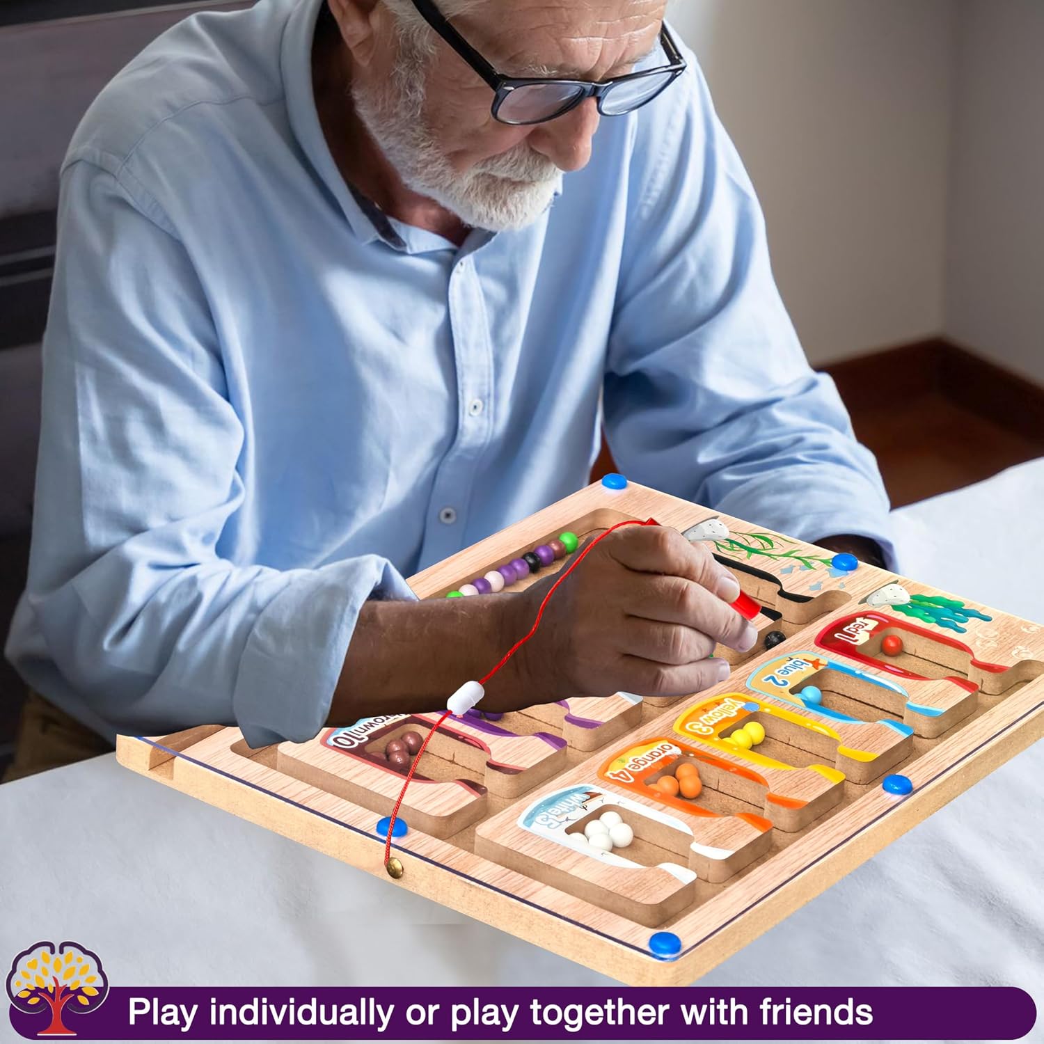 Dementia Activities for Seniors, Memory Board for Dementia Toy Care Gadgets image 4