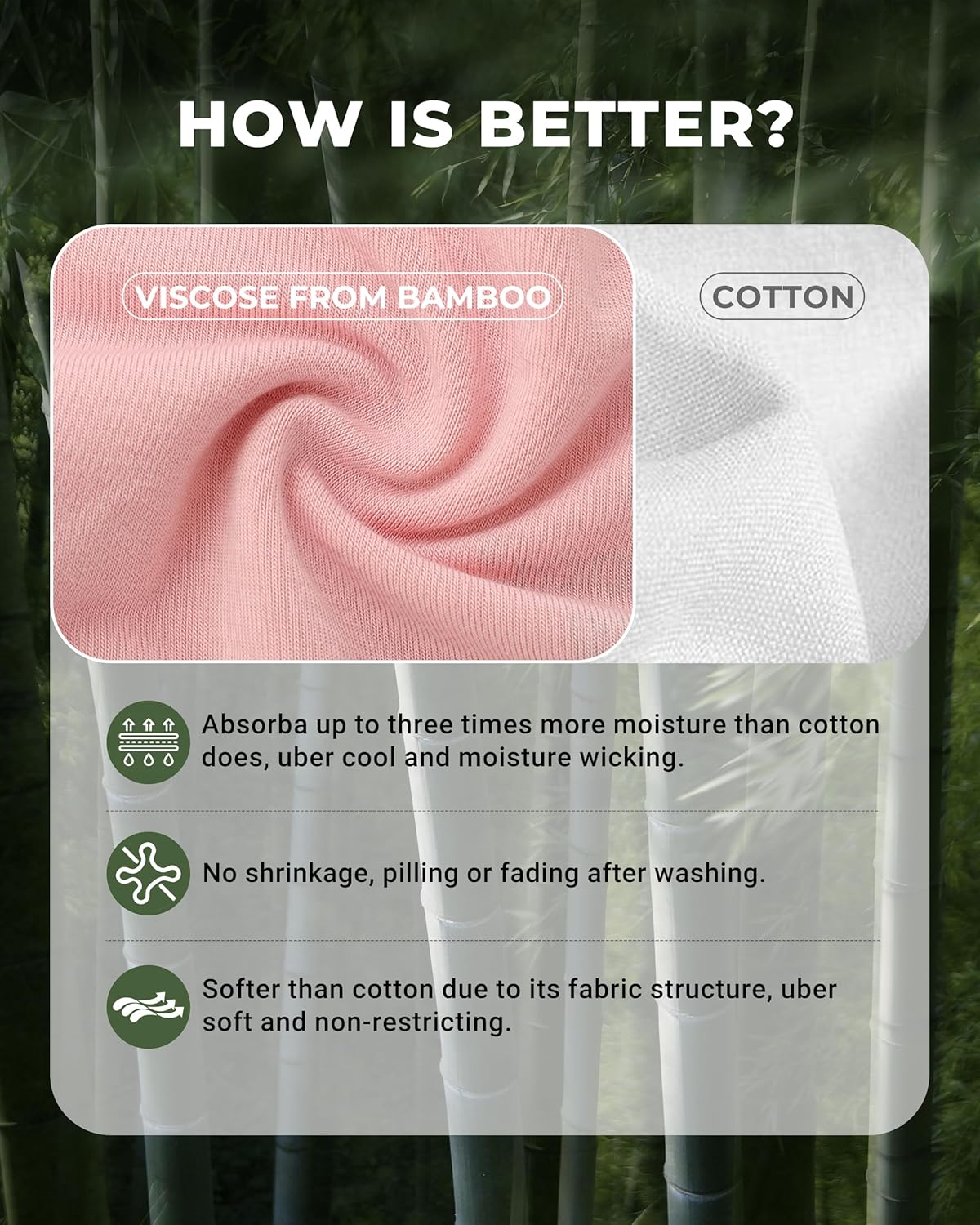 BAMBOO COOL Womens Underwear Bikini Underpants Lace Hipster Panties Soft Stretch Moisture Wicking Panties for Women, 6-Pack - Image 4