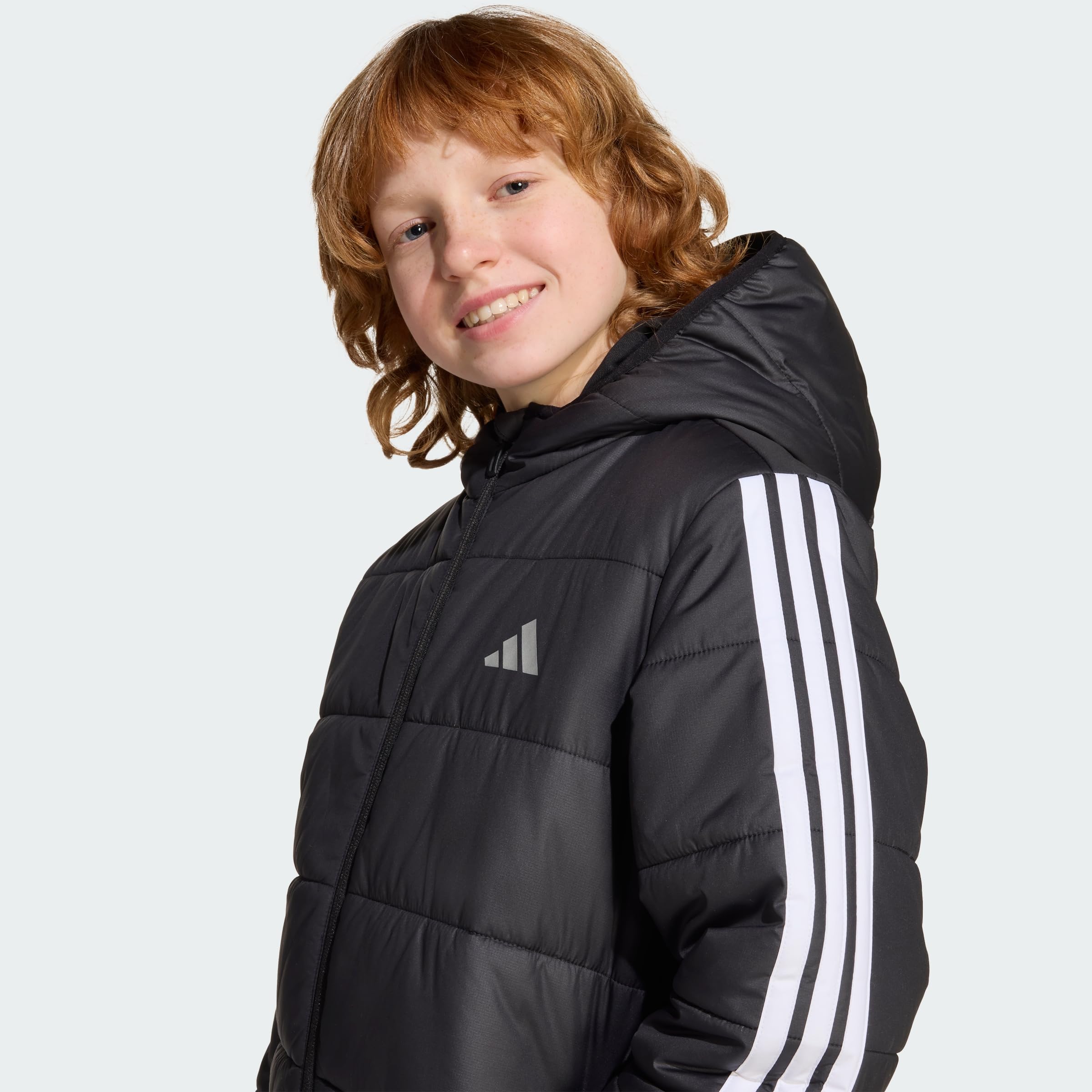 adidas Kids Giacca imbottita Essenziale a 3 strisce per bambino