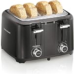 Hamilton Beach 4 Slice Toaster, White, 24218