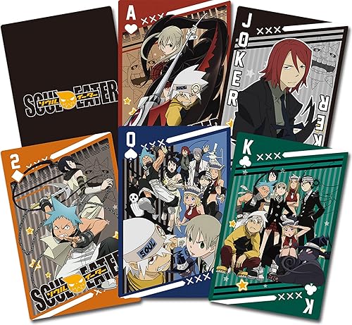 Great Eastern Entertainment Soul Eater - Grupo #1 Star Playing Cards