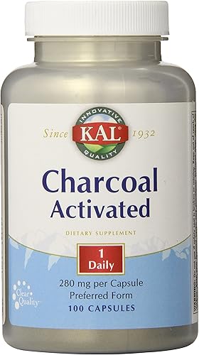 kal Carbón vegetal 280mg 100Cápsulas