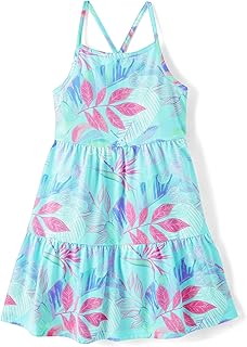 Girls' Casual Sleeveless Tiered Dresses - Buy now