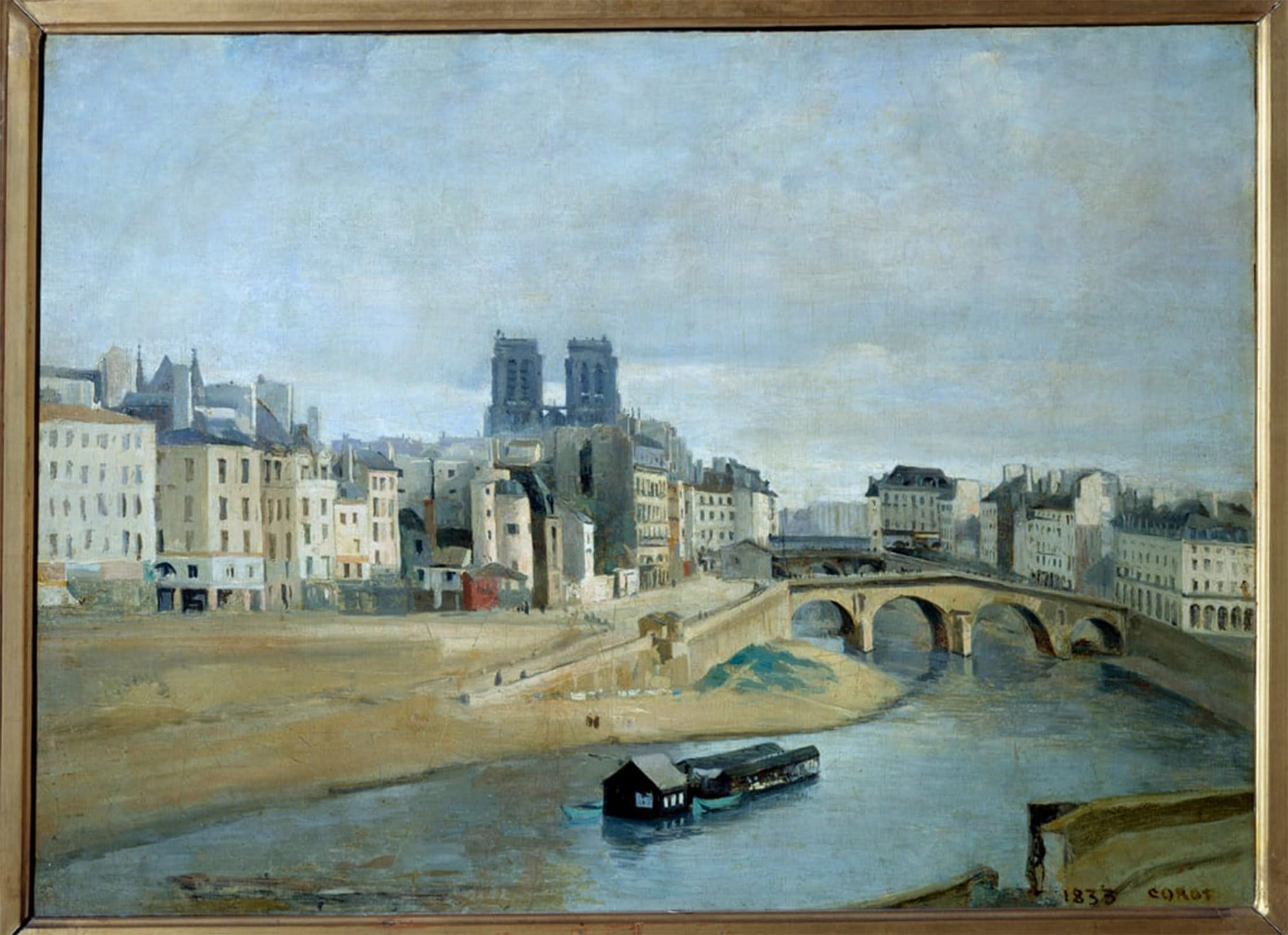 Affiche Décorative Paris Corot 60x90cm pour combler un mur vide - 5