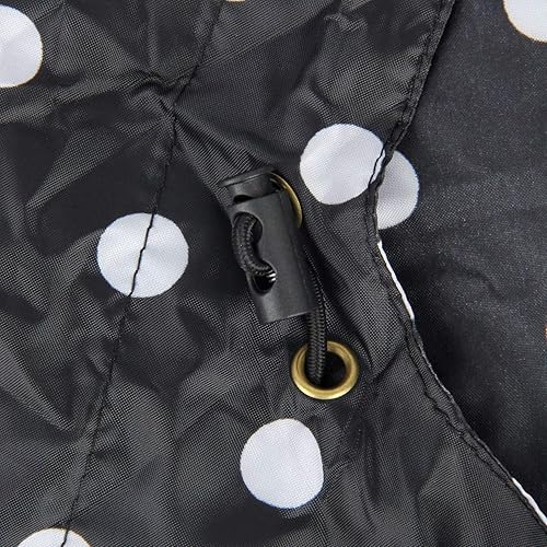 Miniatura 5 de NUUR Poncho de lluvia para mujeres y adultos, unisex, con capucha, con cremallera, impermeable, reutilizable, para senderismo, con bolsillos