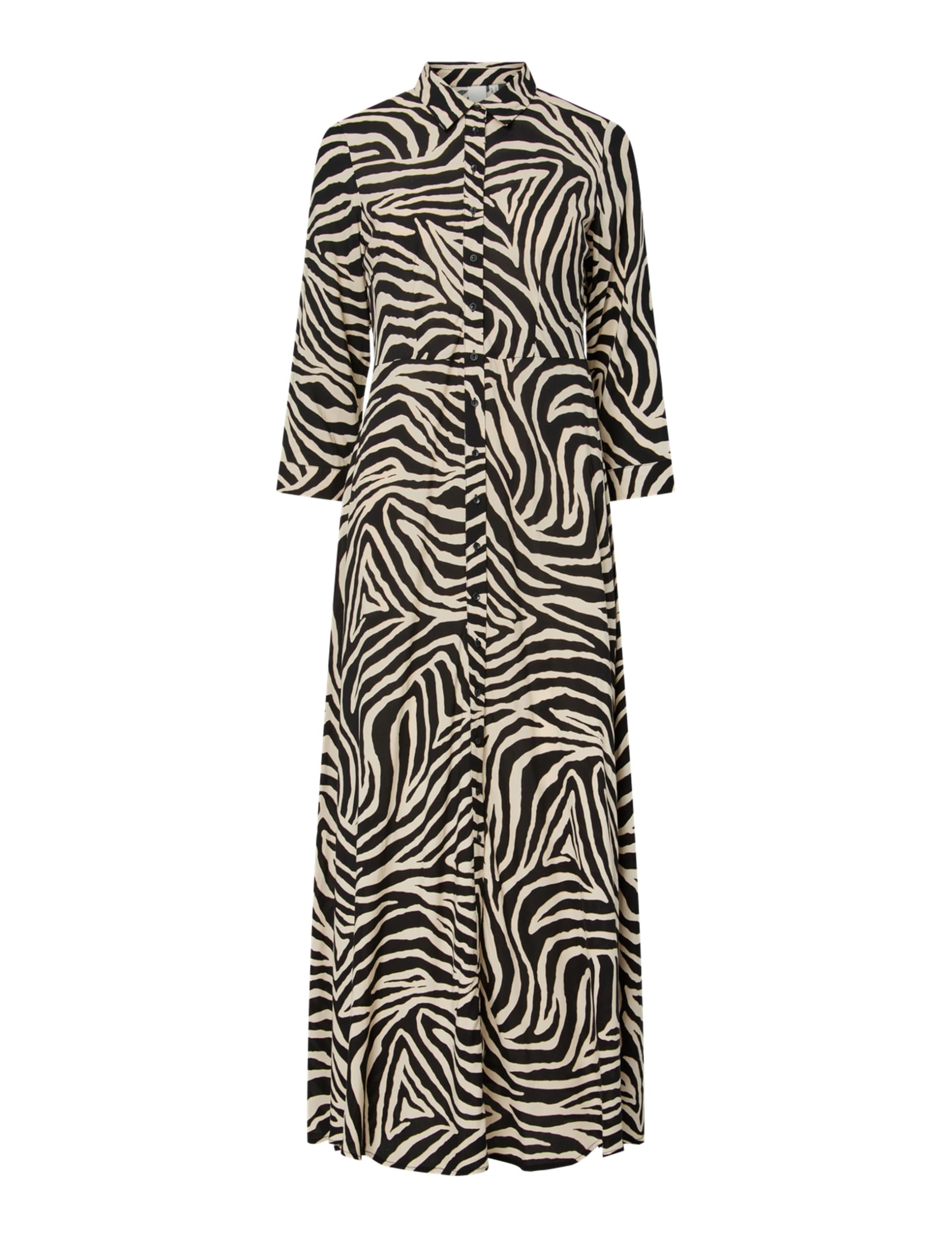 YAS Damen Yassavanna Long Shirt Dress S. Noos