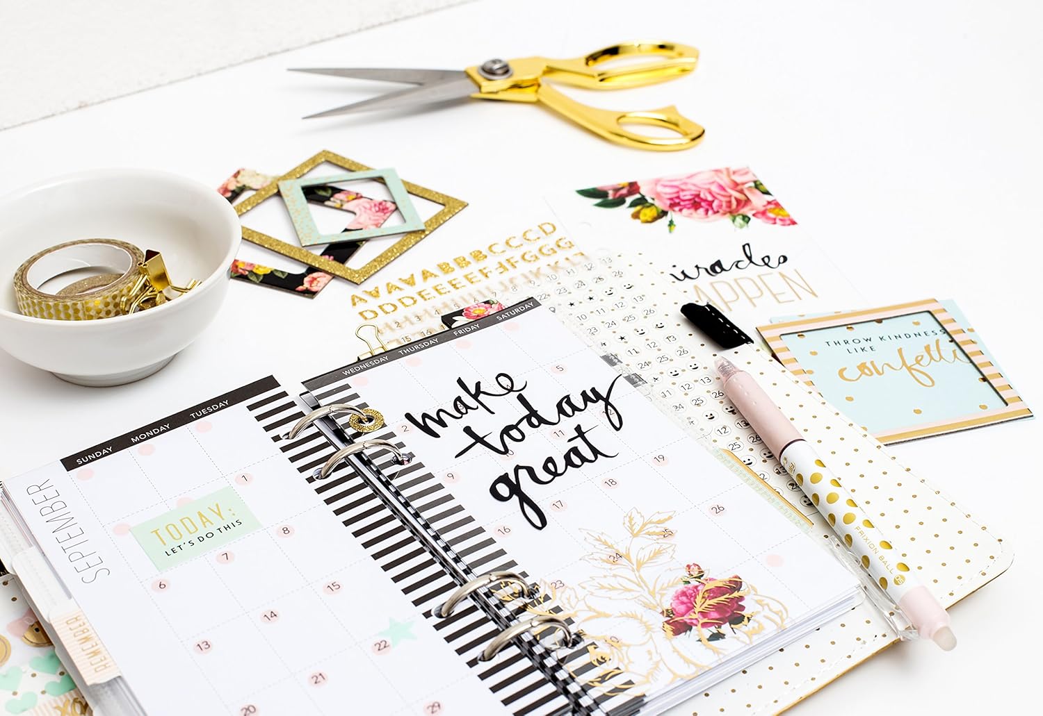 8-inch DIY Shop Craft Scissors by American Crafts | Gold