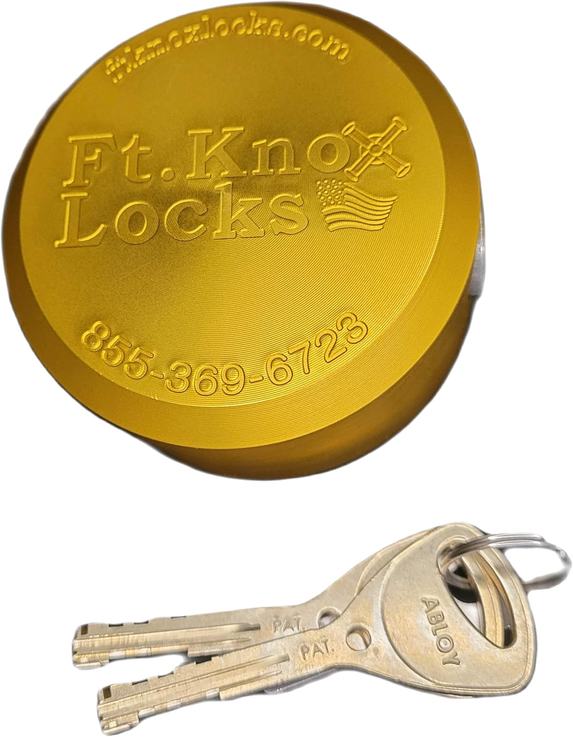Ft. Knox Locks Abloy Sentry Aluminum Puck Lock (1)