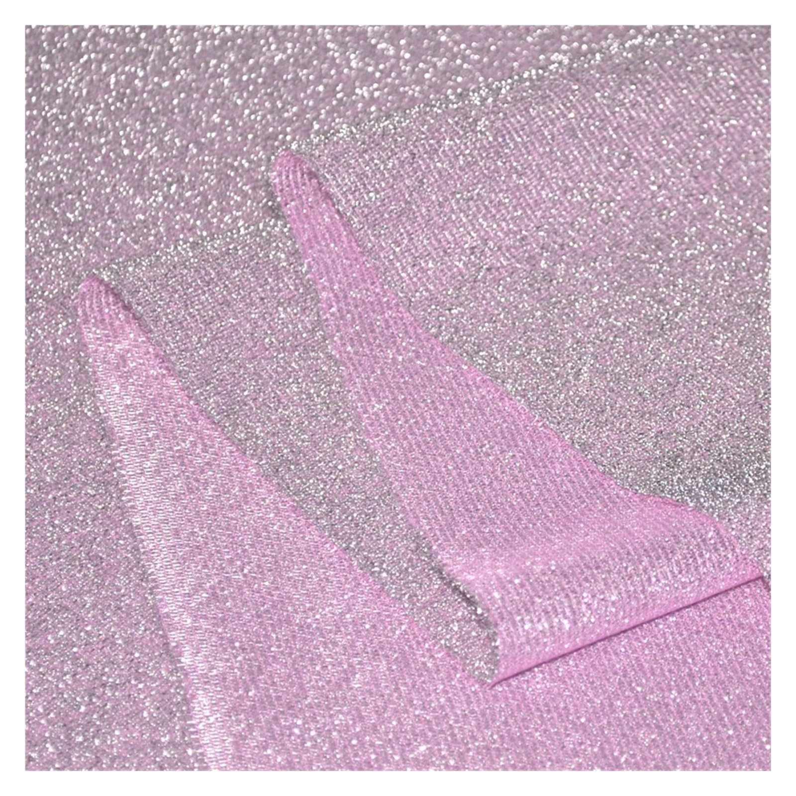 Tissu pailleté avec polyester métallisé scintillant tendance multicolore - 7