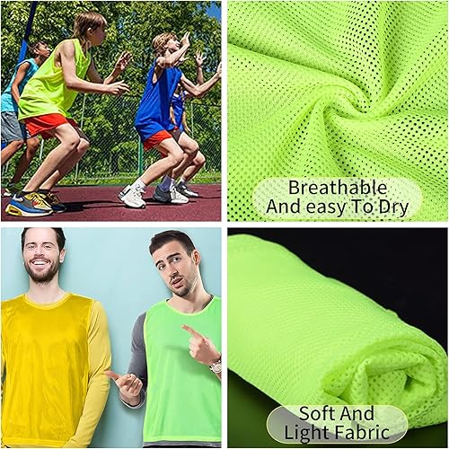 Miniatura 5 de Perzomido Camisetas deportivas de malla de nailon para adultos, jóvenes y niños