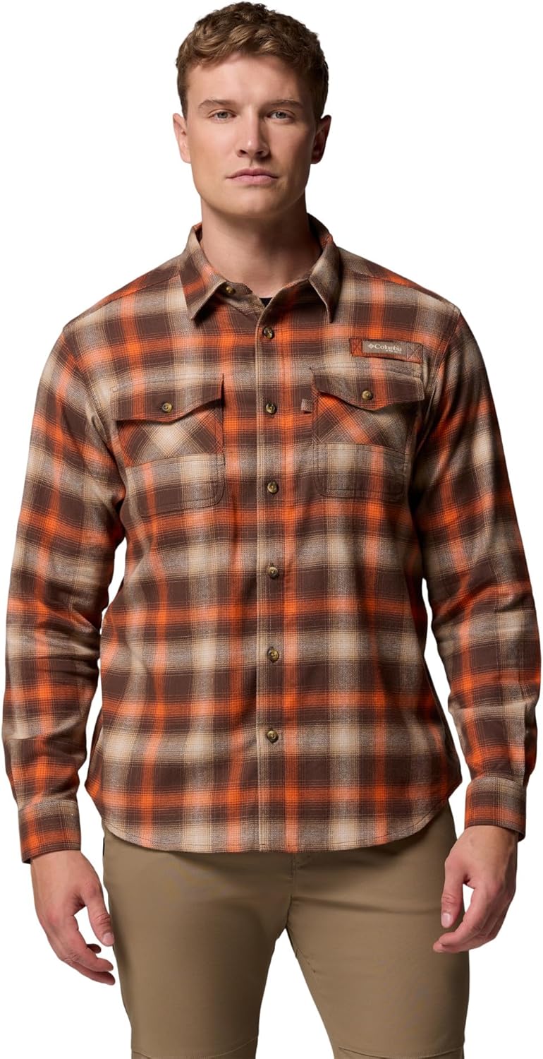 Columbia Men's Roughtail Stretch Flannel Long Sleeve