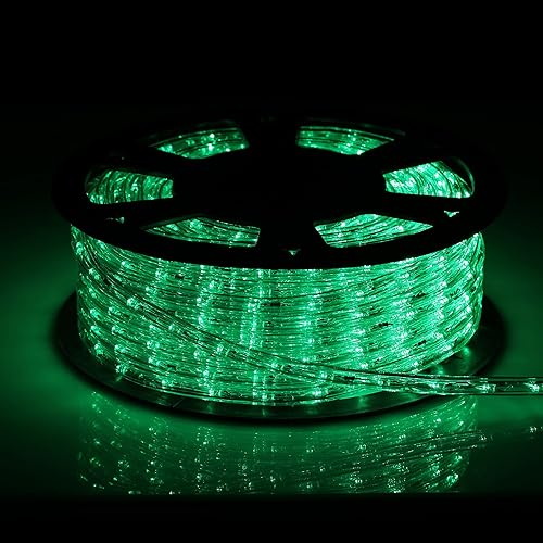 Miniatura 2 de Cuerda de luces de 100 pies para exteriores, luces de Navidad de 110 V, impermeables, iluminación decorativa para interioresexteriores, terraza,