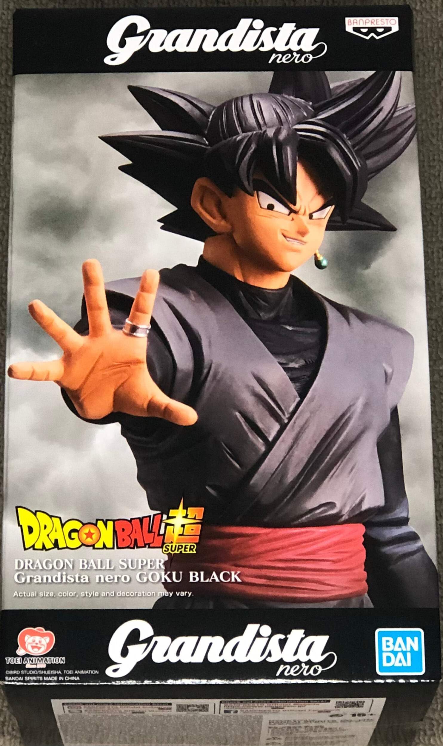 Banpresto DRAGON BALL Z - Goku Black - Figurine Grandista Nero 28cm