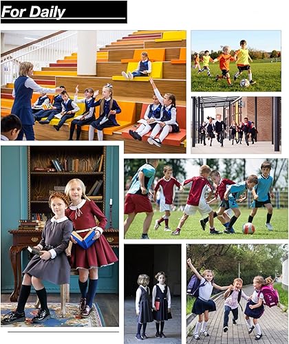 Miniatura 5 de Century Star Calcetines de bebé para niña, calcetines altos hasta la rodilla, calcetines antideslizantes para niños, calcetines de tubo para la