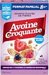 Oatmeal Crisp - Family Size Pack - Triple Berry Cereal Box, Whole Grain is the First Ingredient, 570 Grams Package of Cereal