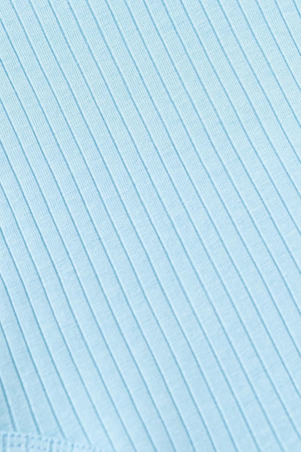 MONICA + ANDY Ribbed Peplum Tank + Short Set, 100% Organic Clothes for Girls, Matching Set, Kids, Toddler & Infant Sizes - Image 5