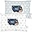 KeaBabies 2-Pack Toddler Pillow 13x18 - Soft Organic Cotton Kids Travel Bed Pillows for Sleeping, School, Nap, Machine Washable, Toddlers 2 to 5, Pillowcase Sold Separately (Dragons)