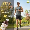 Basic Ayurveda Organic Turmeric Juice 500ml Pack of 2 | Pure Haldi Extract | Ayurvedic Drink for Digestion Detox & Joint Wellness gallery image