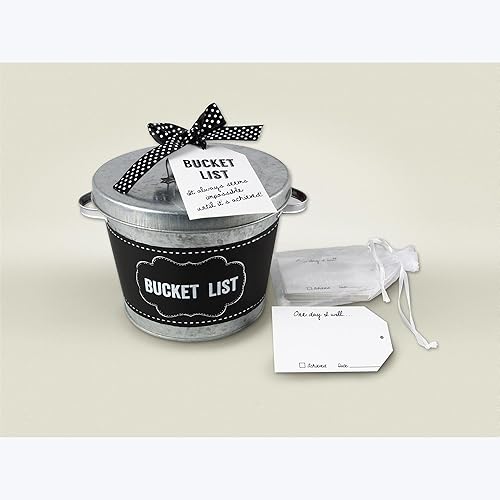 Young's Inc Cubeta para parejas  Cubo de lata de 7 pulgadas  Regalos de inauguración de la casa para el nuevo hogar  Regalo de boda para pareja