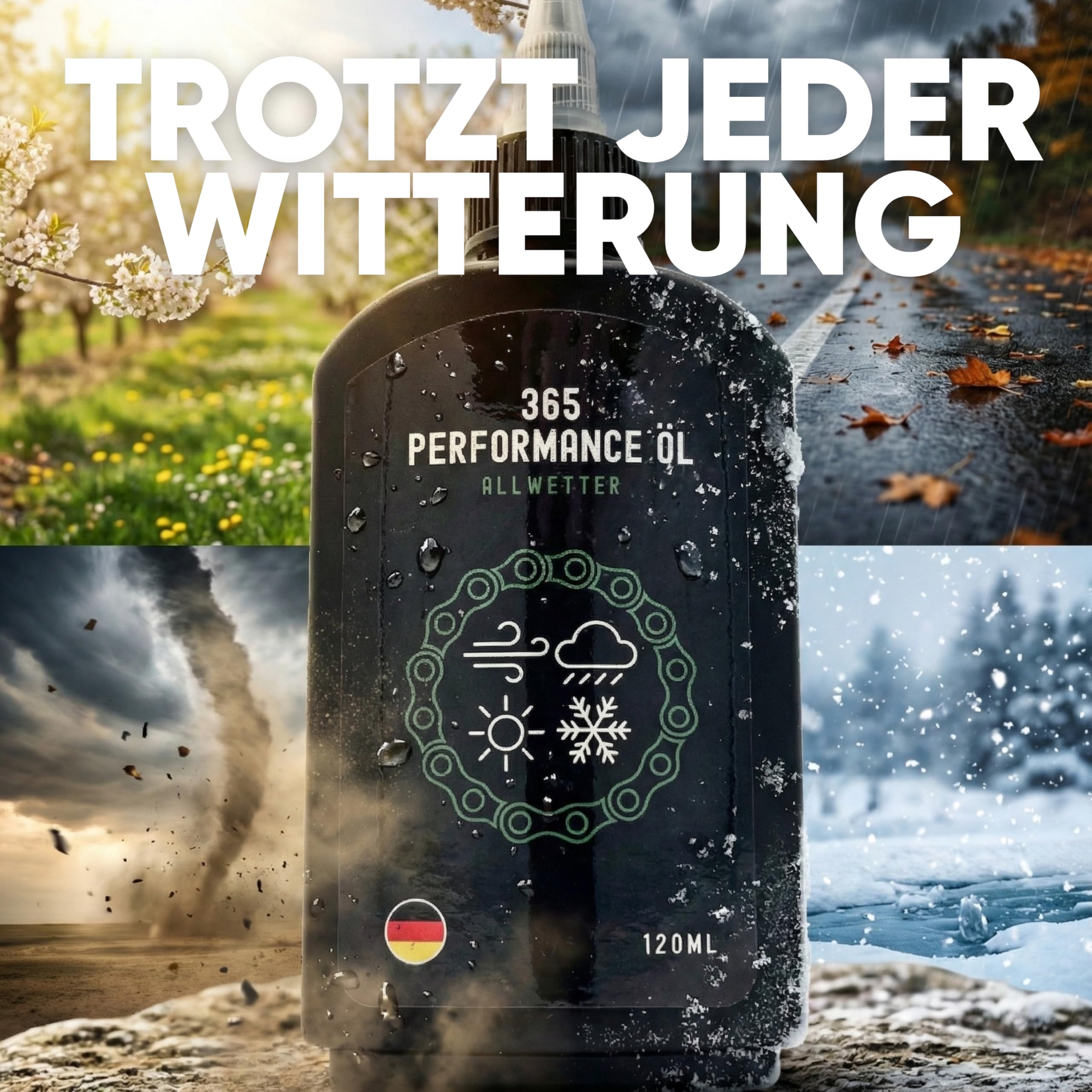 24SENDIT Fahrradpflege Set – Carbonpaste & Lagerfett 50g + Allwetter Kettenöl 120ml. Für Cityrad, Rennrad, MTB, Gravelbike, E-Bike
