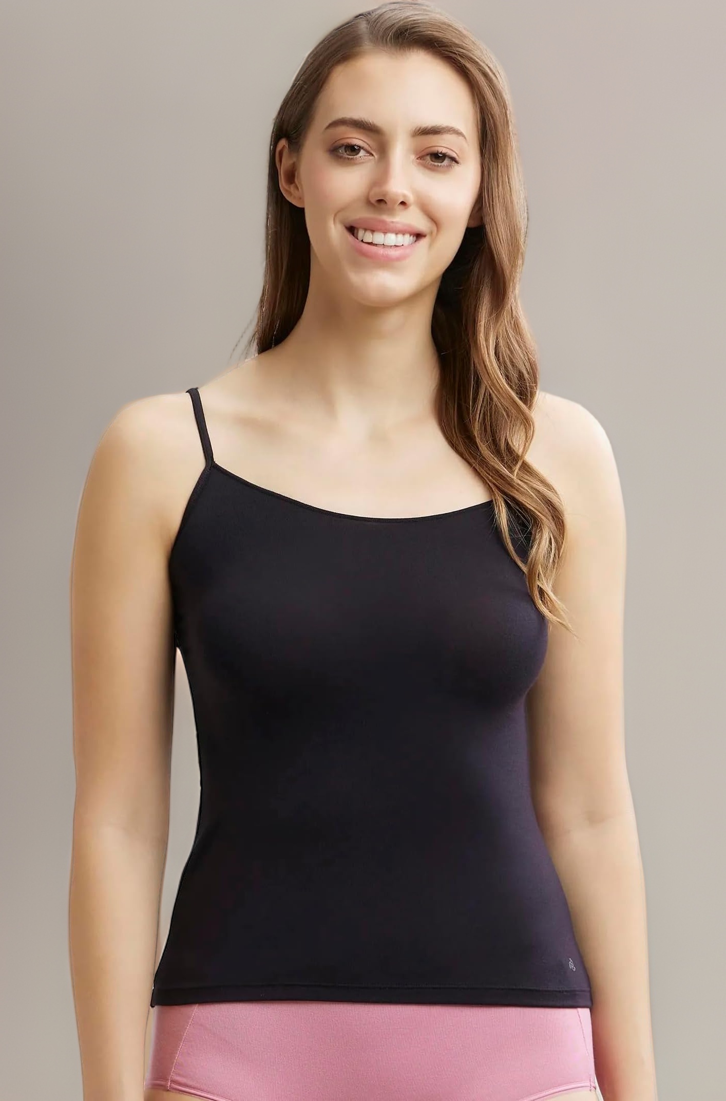 Jockey 1805 Women's Micro Modal Elastane Stretch Camisole with Adjustable Straps and Stay Fresh Treatment