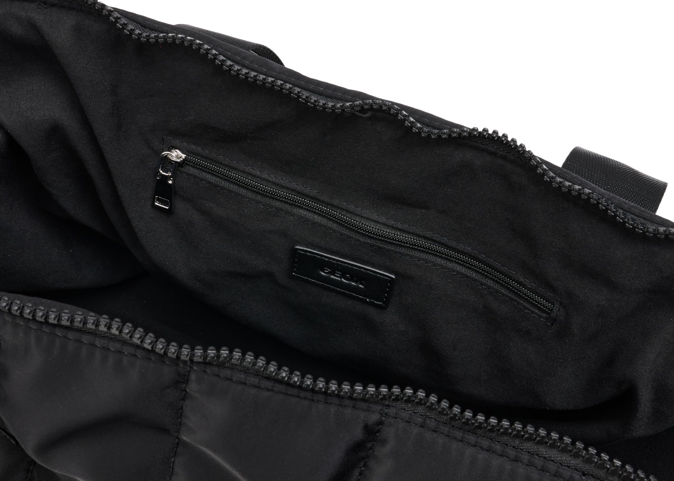 Geox Men's U TRAVEGGY D A Bag, czarna, czarny