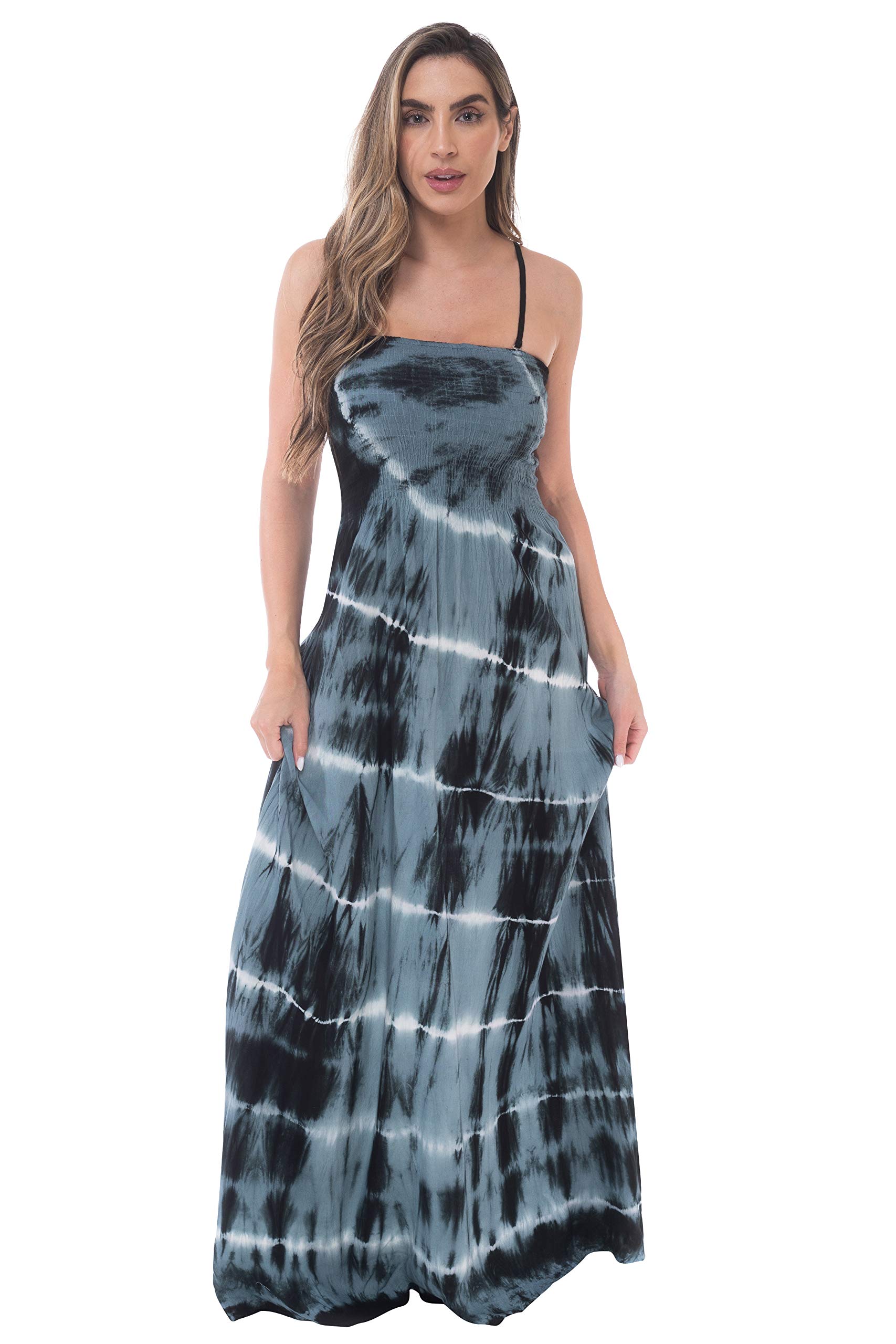 Long Smocking Dresses for Women