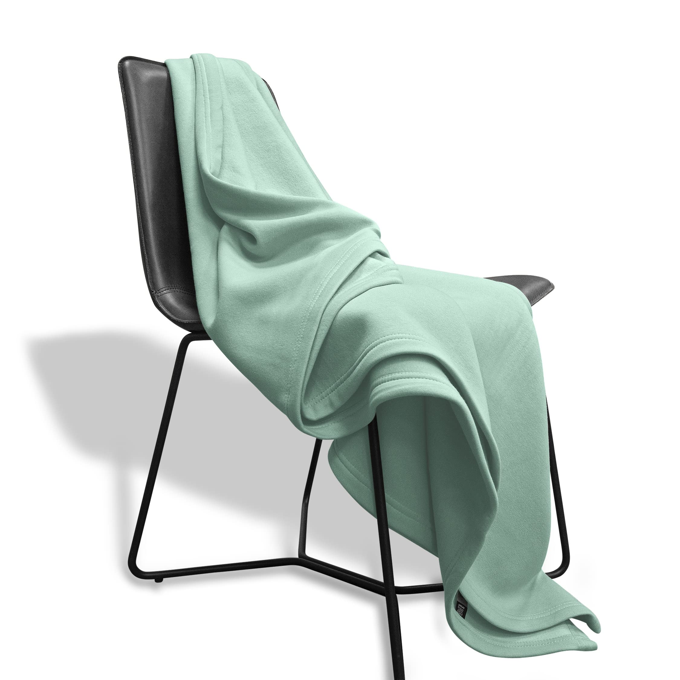 MV Sport Coperta oversize in felpa – Coperta leggera – Coperta in pile (Ocean)