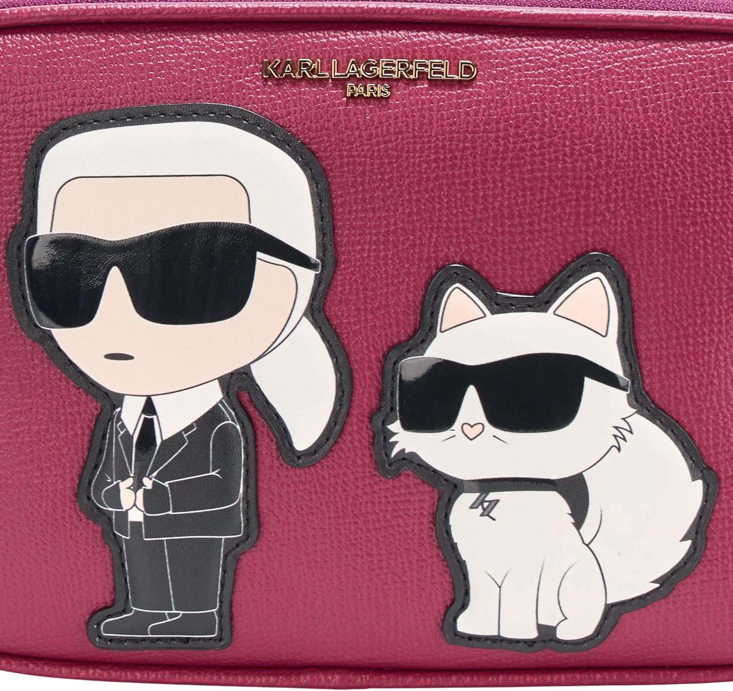 KARL LAGERFELD womens Maybelle Choupette Crossbody - Image 3