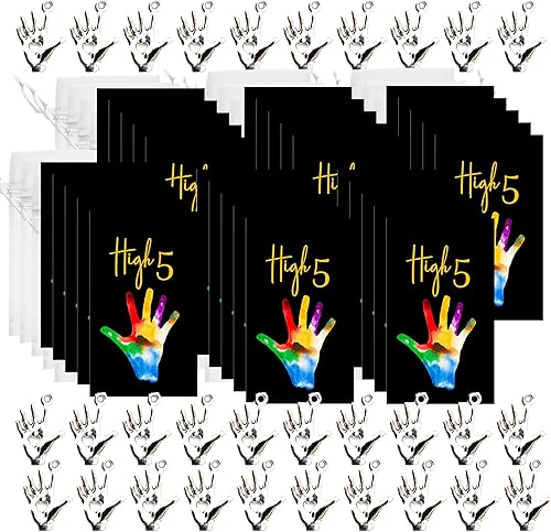 Miniatura 5 de Smiling Wisdom - Juego de 30 juegos de regalo de cinco altos a granel - Mini tarjetas de agradecimiento motivacionales y regalos de recuerdo de mano