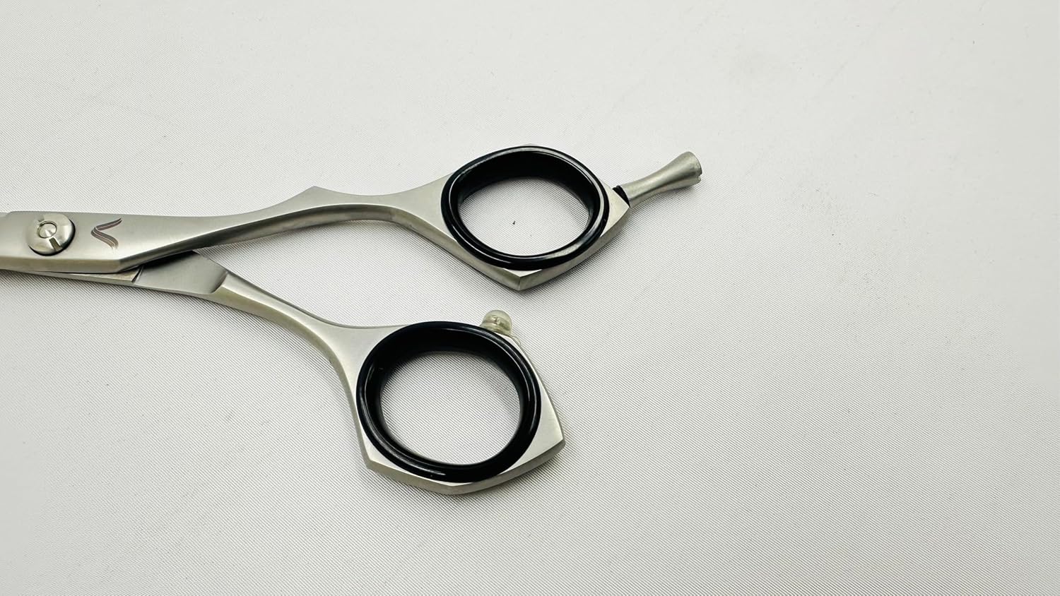 Professional Hair Cutting Scissors 6” – Japanese Stainless Steel Hair Cutting Shears, Ultra-Sharp Convex Blade Haircut Scissors, Lightweight Silver Matte Barber Shears for Hair Stylist, Salon & Home