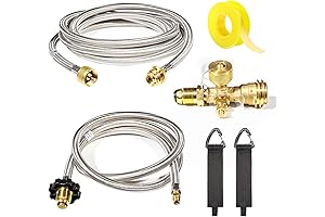 Extend a Stay Expandable Propane Hose and Tee Kit