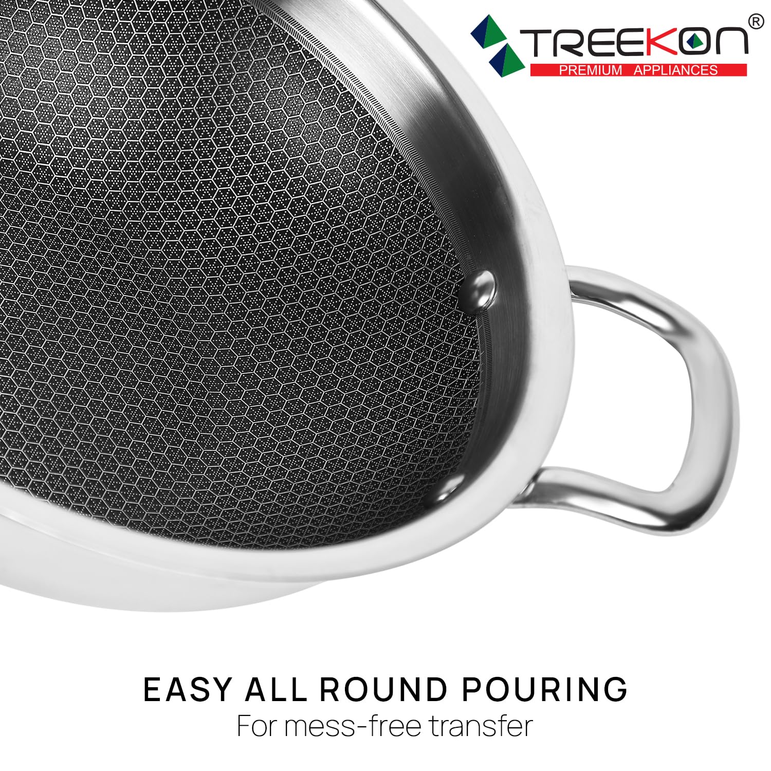 Triply Stainless Steel 20 CM | Non-Stick Deep Kadai 1.5 Litre | Kadhai with Glass Lid | Kadai for Cooking & Frying — Amazon image 7