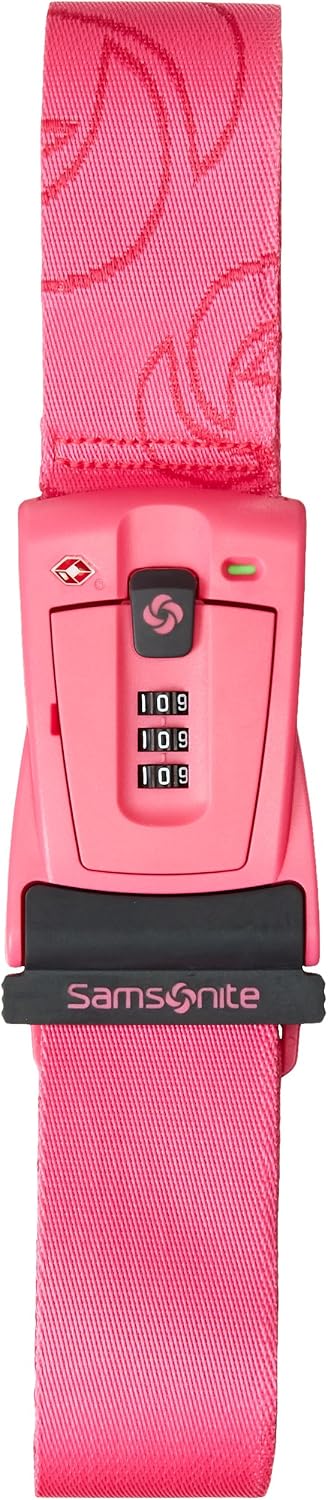 Samsonite Travel Sentry 3-Dial Combination Luggage, Neon Pink, One Size