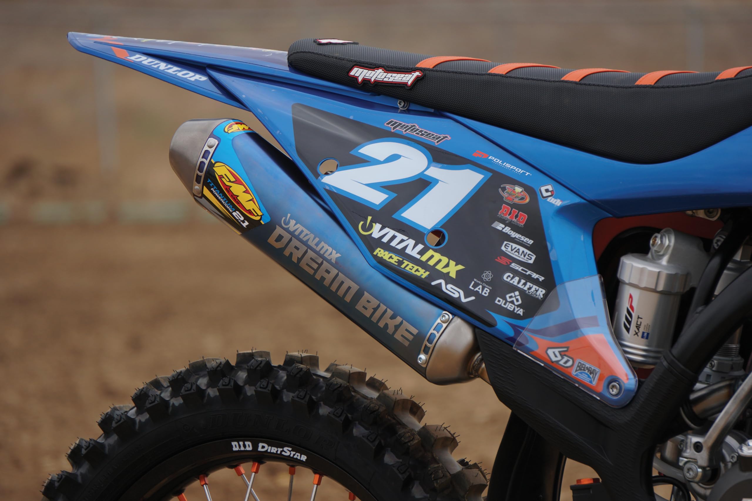 POLISPORT 8502000001 - Protezione Della Grafica Modelli KTM Chiaro