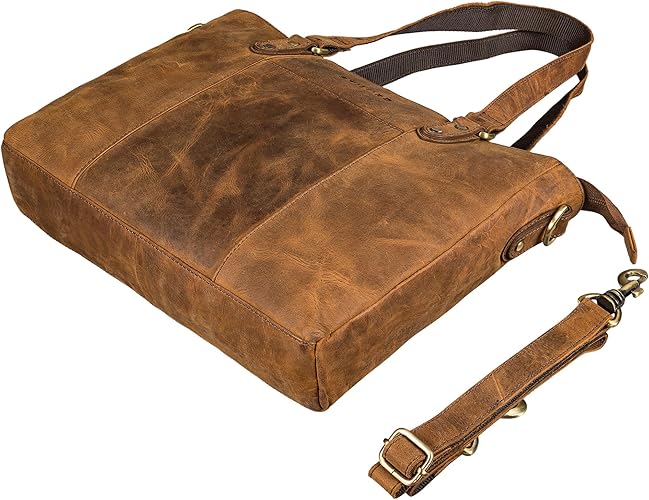 STILORD Mirabelle Leren Schoudertas Dames Vintage Handtas