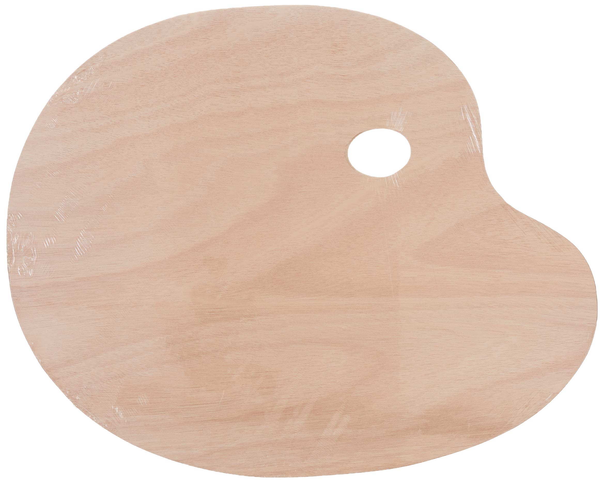 PonART Kayın Kaplama Palet, Oval