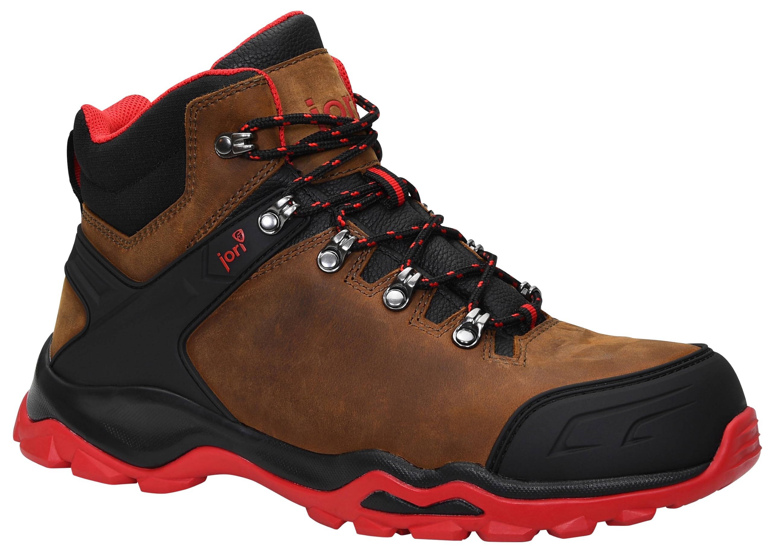 ELTEN Unisex Jo_powerful Brown Mid S3 obuwie ochronne