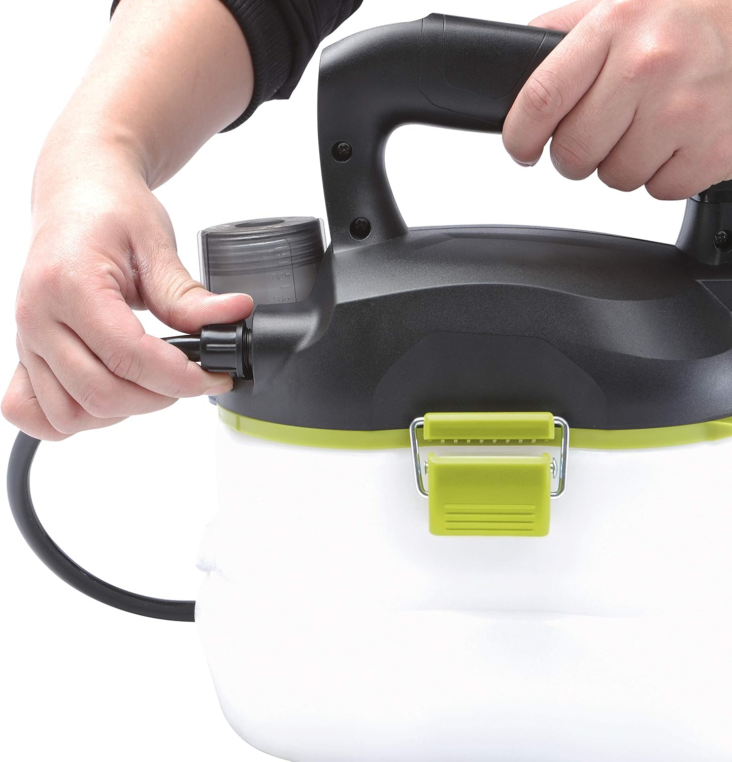 Sun Joe 24V-GS-LTW IONMAX 24-Volt, 1-Gallon Multi-Purpose Chemical Sprayer, Kit (w/ 1.3-Ah Battery + Quick Charger)