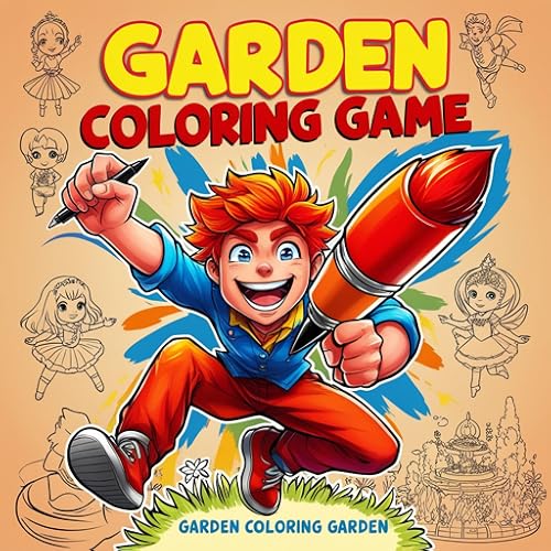 Garden Coloring Pages: Floral Art & Relaxing Coloring