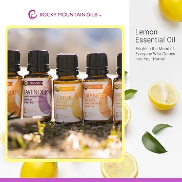 Organic Lemon Essential Oil 15ml