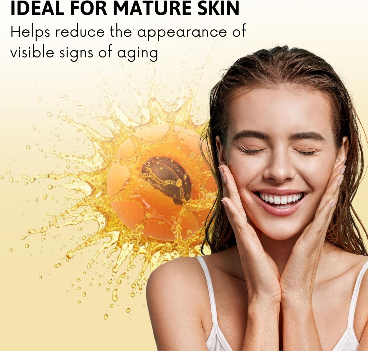 Best of Nature 100% Pure Apricot Oil – Lightweight Massage & Body Oil, Unscented Moisturizer for Hair, Skin, Face, Ideal Carrier Oil for Essential Oils, Half Gallon (64 fl oz) - Image 4