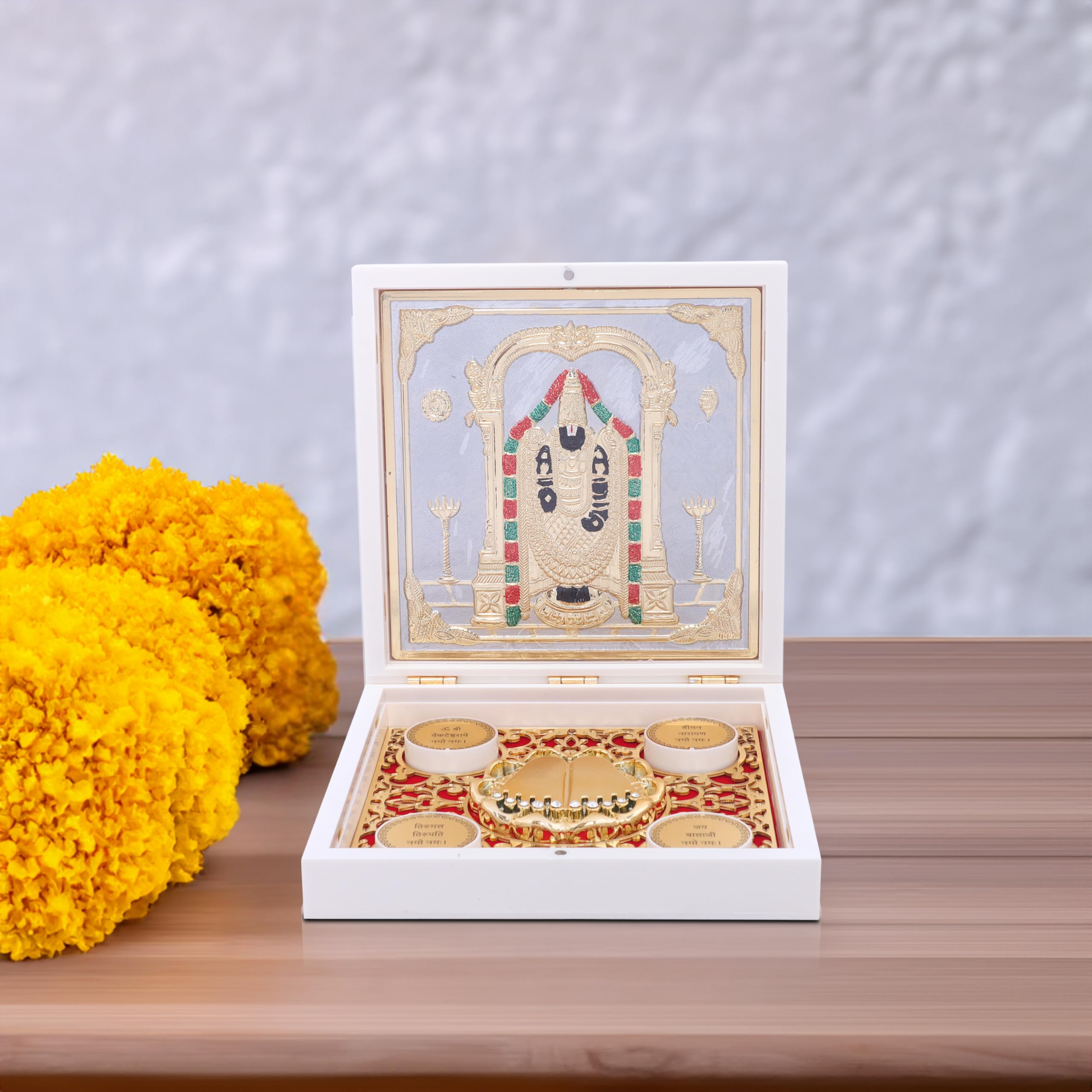 Gold Plated Jesus Idol - Religious Gift Set -24
