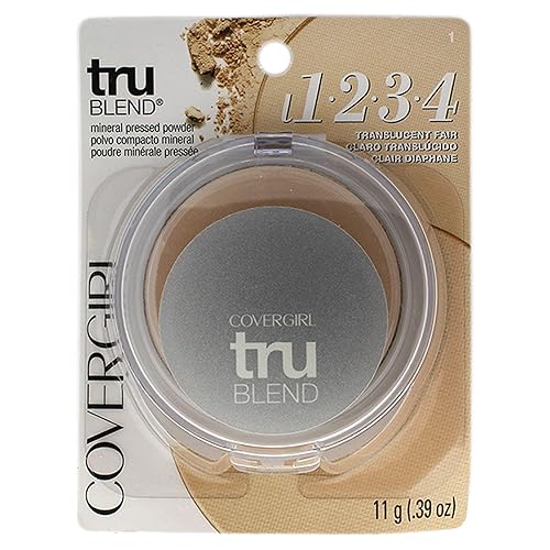Polvo compacto Trublend minerals de CoverGirl 039-onzas paquete de de 1