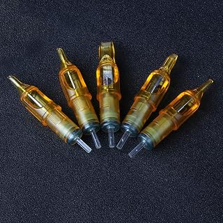 Cartridge Needle M1-BMX 20PCS Professional Disposable Tattoo Cartridge Needles Sterilized Needle Cartridge M1 User for Pen Rotary Machine and Tattoo Supplies (7M1)