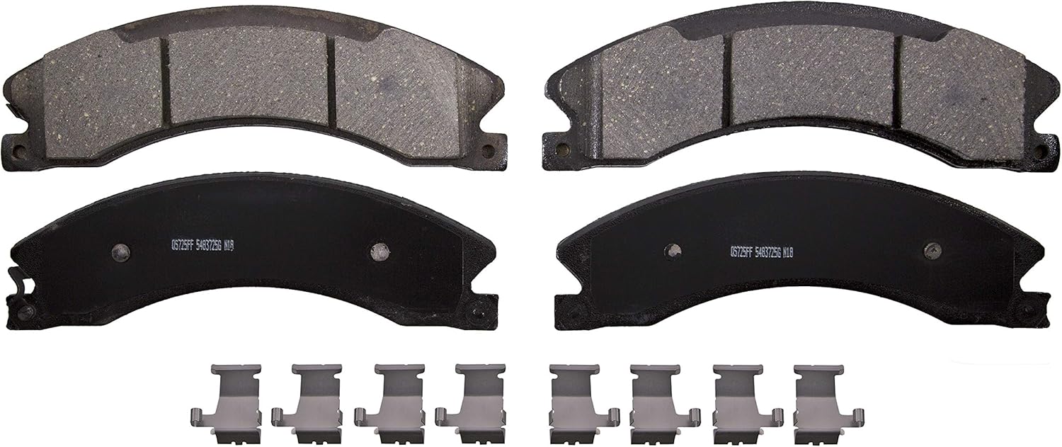 Wagner QuickStop ZD1565A Rear Disc Brake Pad Set for 2017 Nissan TITAN XD