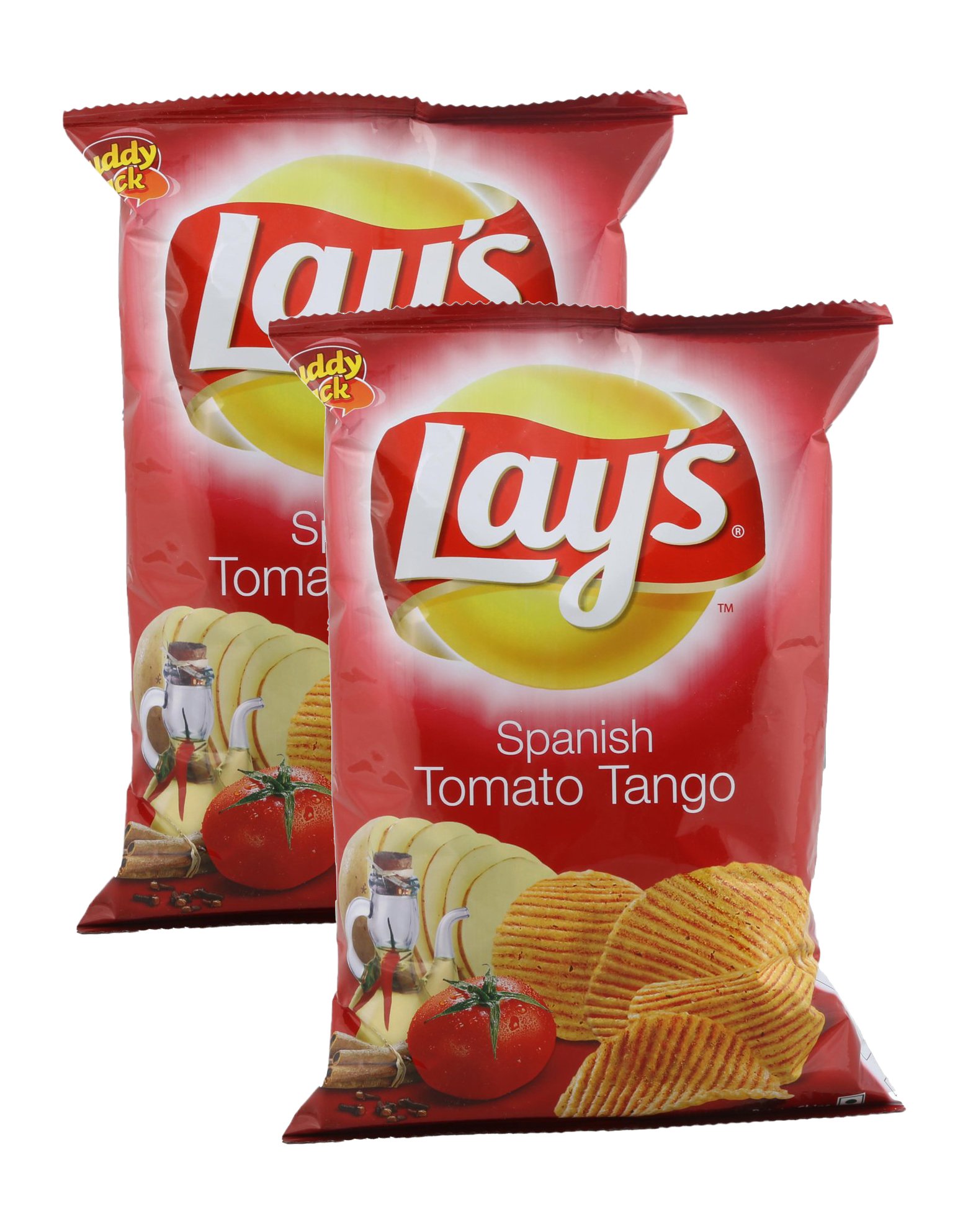 Hypercity Combo - Lays Potato Chips Spanish Tomato Tango, 52g (Pack of 2) Promo Pack (B01HRZQU68) Amazon Price History, Amazon Price Tracker